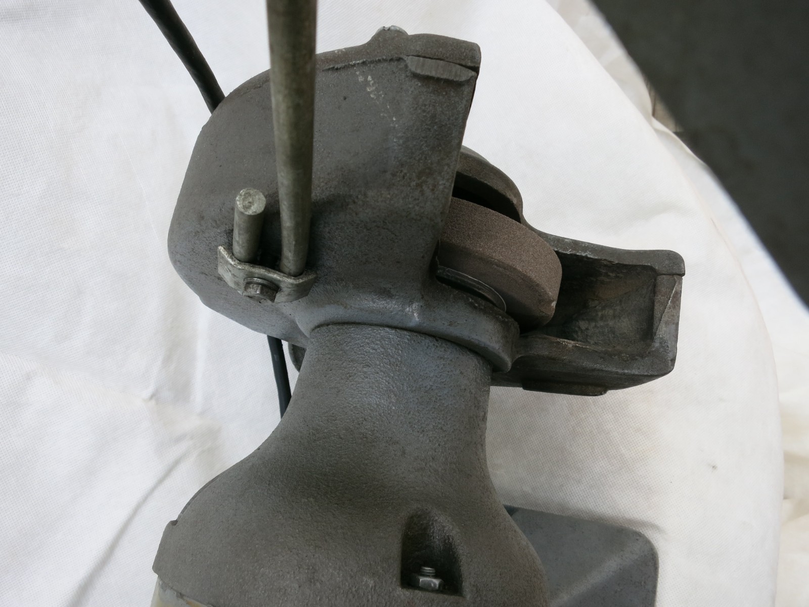 Vintage Baldor 7307 7” Bench Grinder 1/2 HP 115/230V Single Phase USA