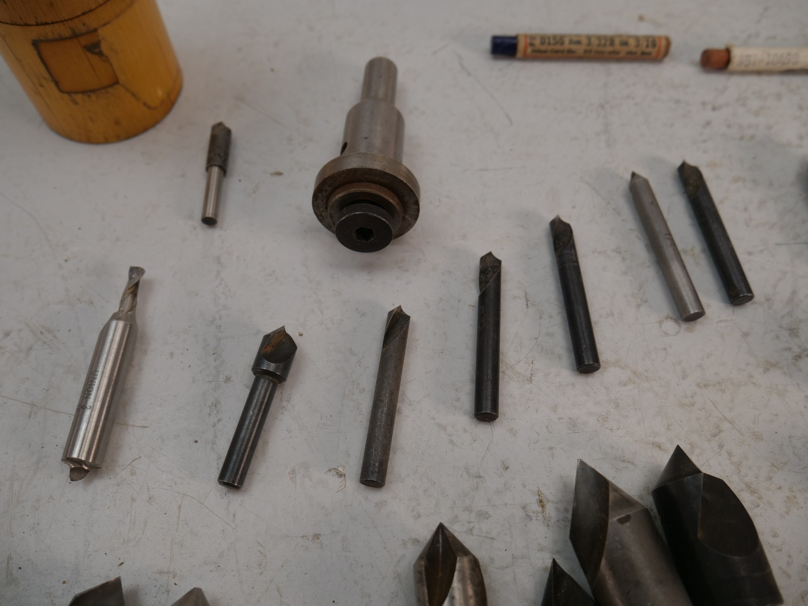 Machinist Tool Lathe Mill Lot Ford Severence HS Carbide Cutting Bits