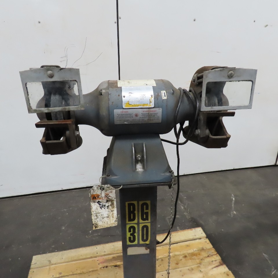 Baldor 8107W 8″ Pedestal Grinder 115/230V 1Ph 3/4Hp 3600RPM