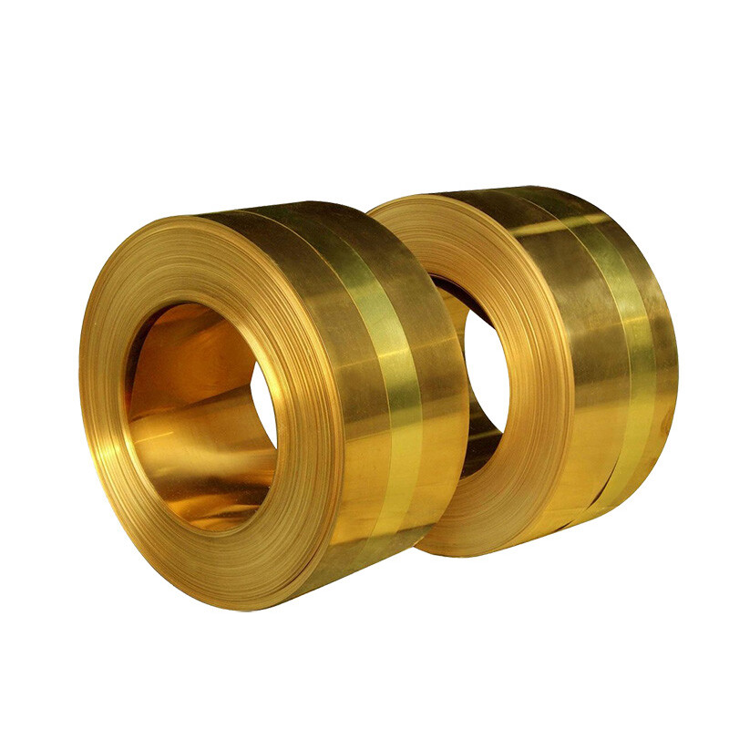 Brass Sheet Roll Metal Foil Plate 0.1-1mm Thick, 10-200mm Width, 1000mm Length