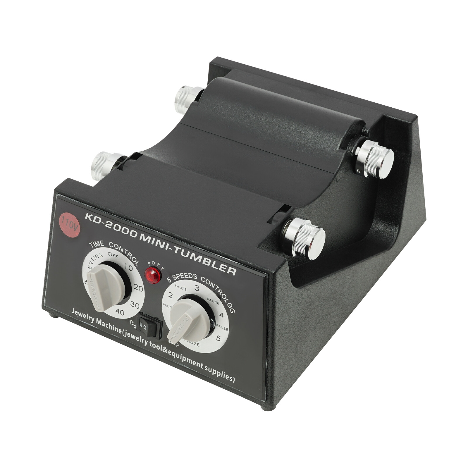 Electric Polisher Polishing Machine Jewelry Polishing Machine 500-3000RPM 5Gear