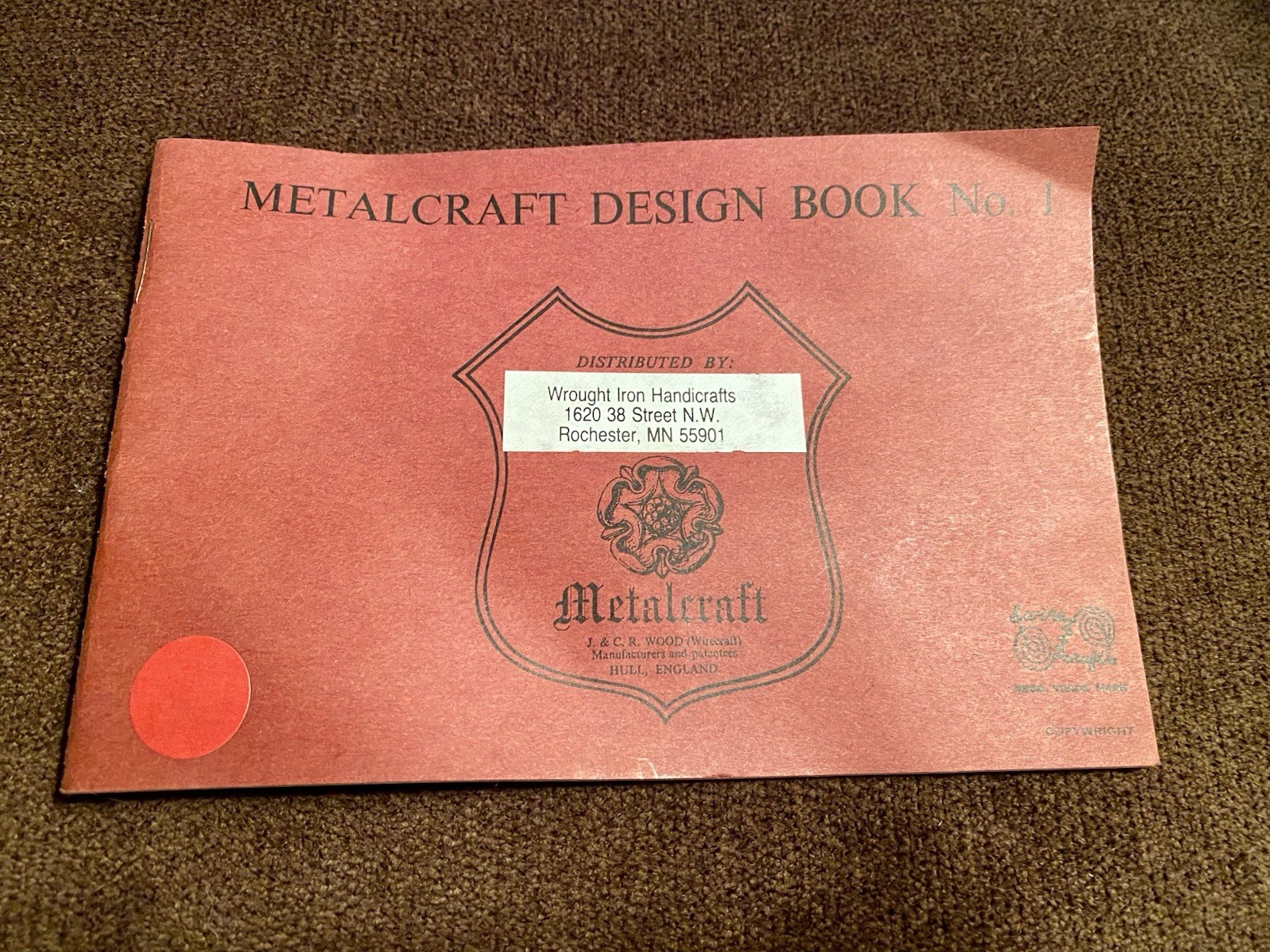 Vtg 70s MetalCraft Wrought Iron Handicrafts Practical Workshop Tool Set & MORE!!