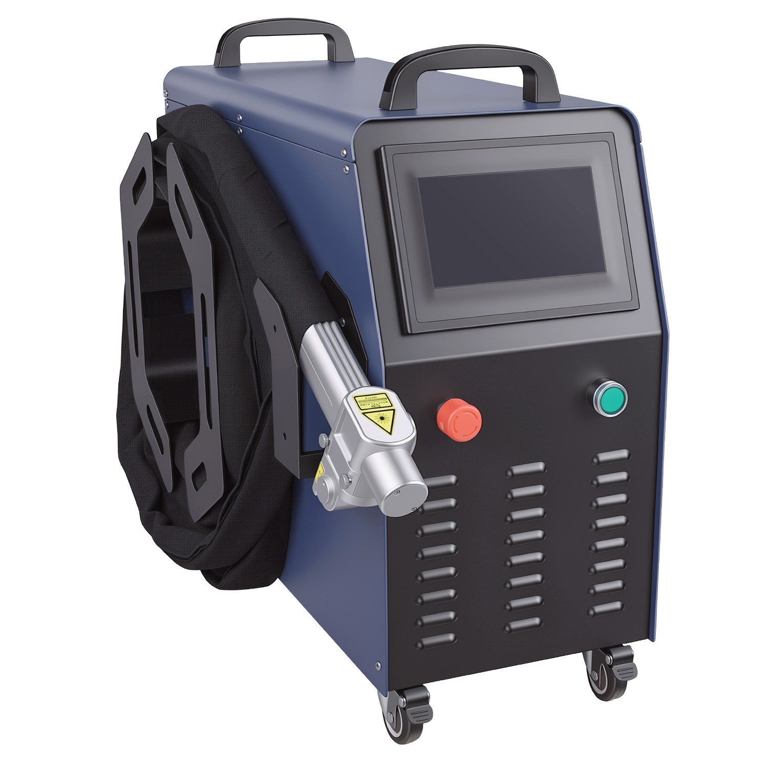 Portable Air Cooled 2000W Fiber Laser Cleaning Machine Rust Paint Oil Removal AU