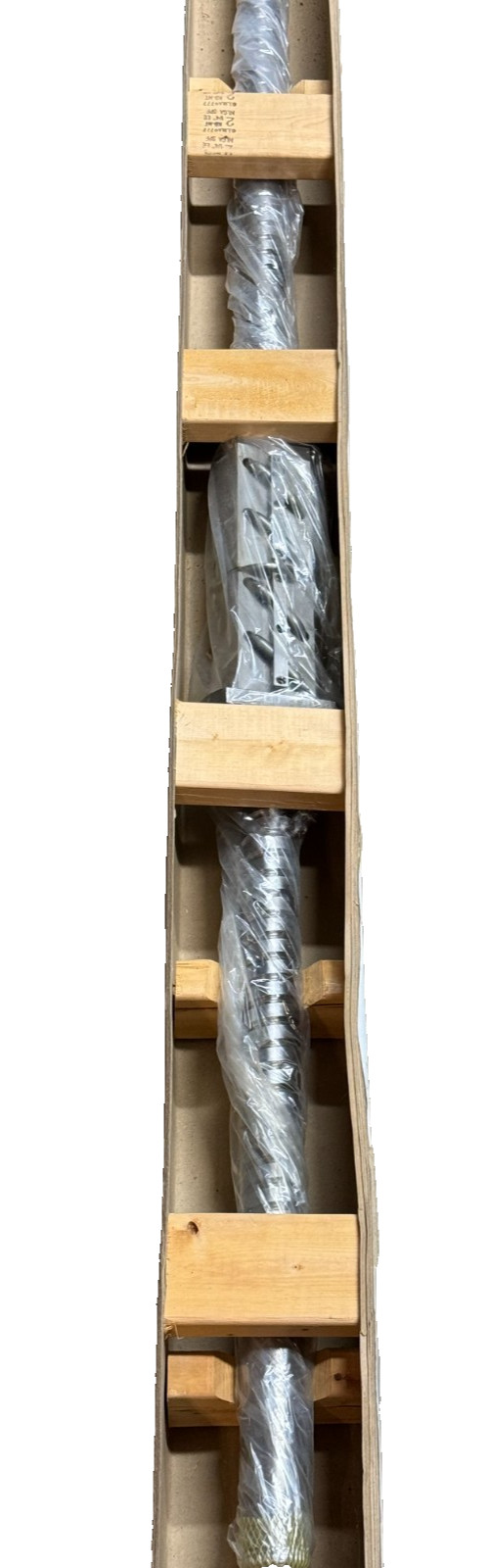 Mori Seiki SH-8000 20mm Lead Z-axis ball screw; reground by Robert’s Ball Screw
