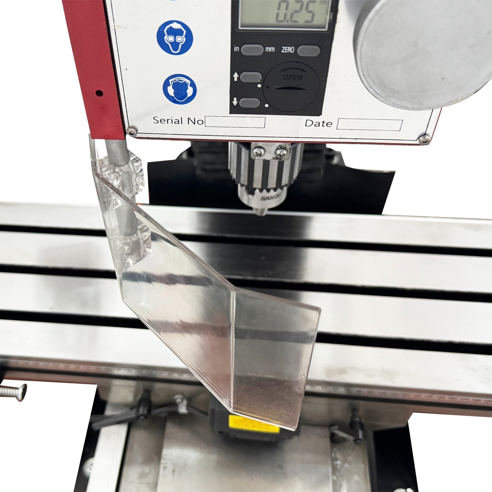 Precision Milling and Drilling Machine 1500W 3-Axis 50-2250RPM for Metalworking