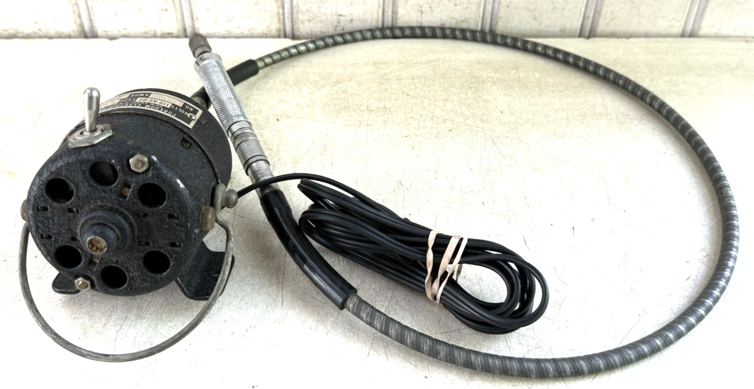 FOREDOM ELECTRIC CO. Flex Shaft Rotary Tool Volts 110 AC-DC NO.28246 /