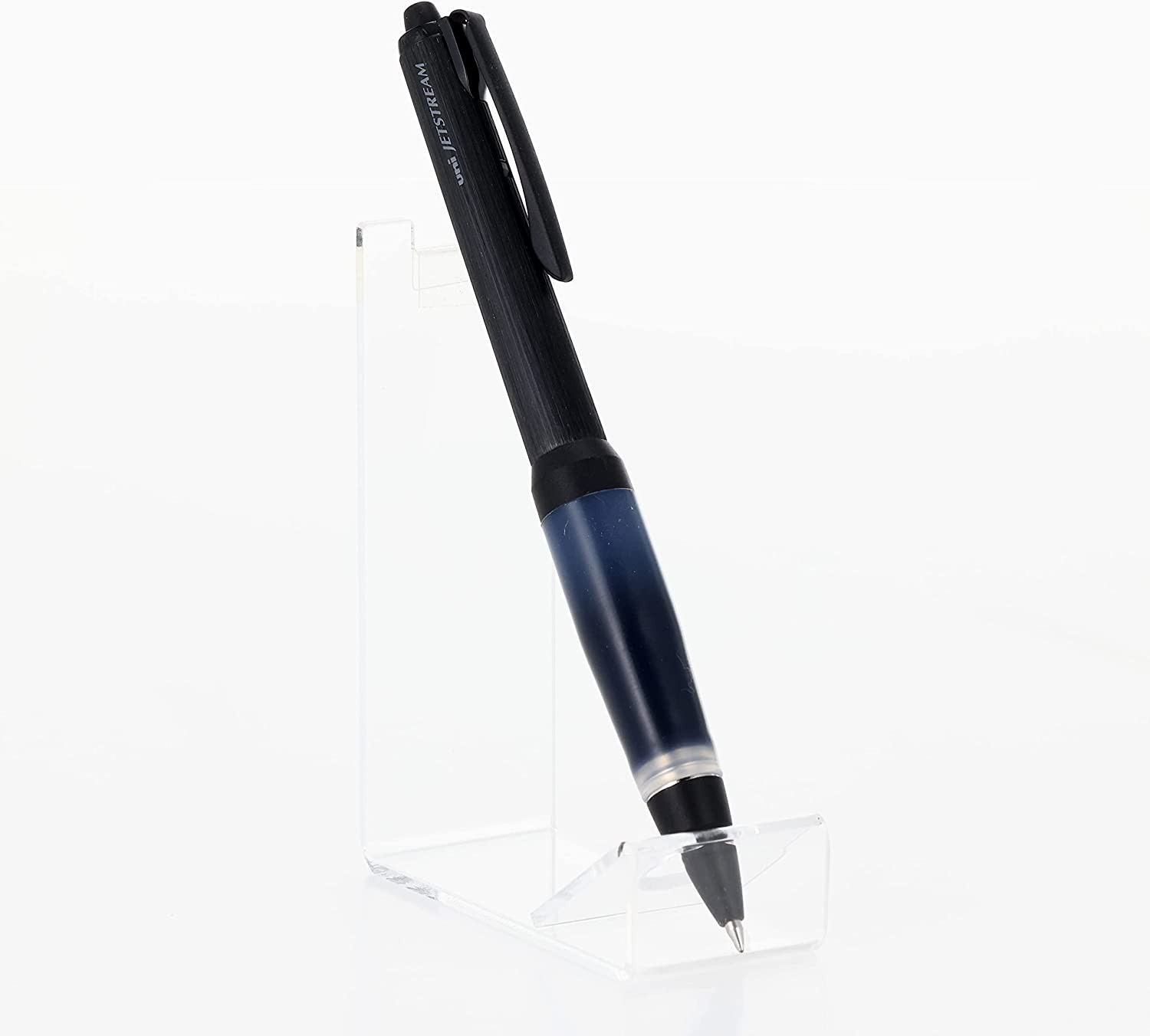 Uni Alpha-Gel Jetstream 0.7 mm Ball Point Pen Black Body Black Ink