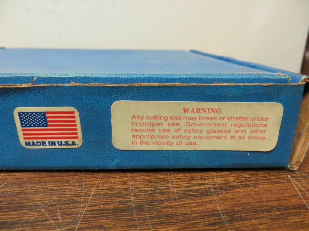 8” x 15/16” x 1-1/4” HSS Straight Tooth Side Mill U.S.A. New T841