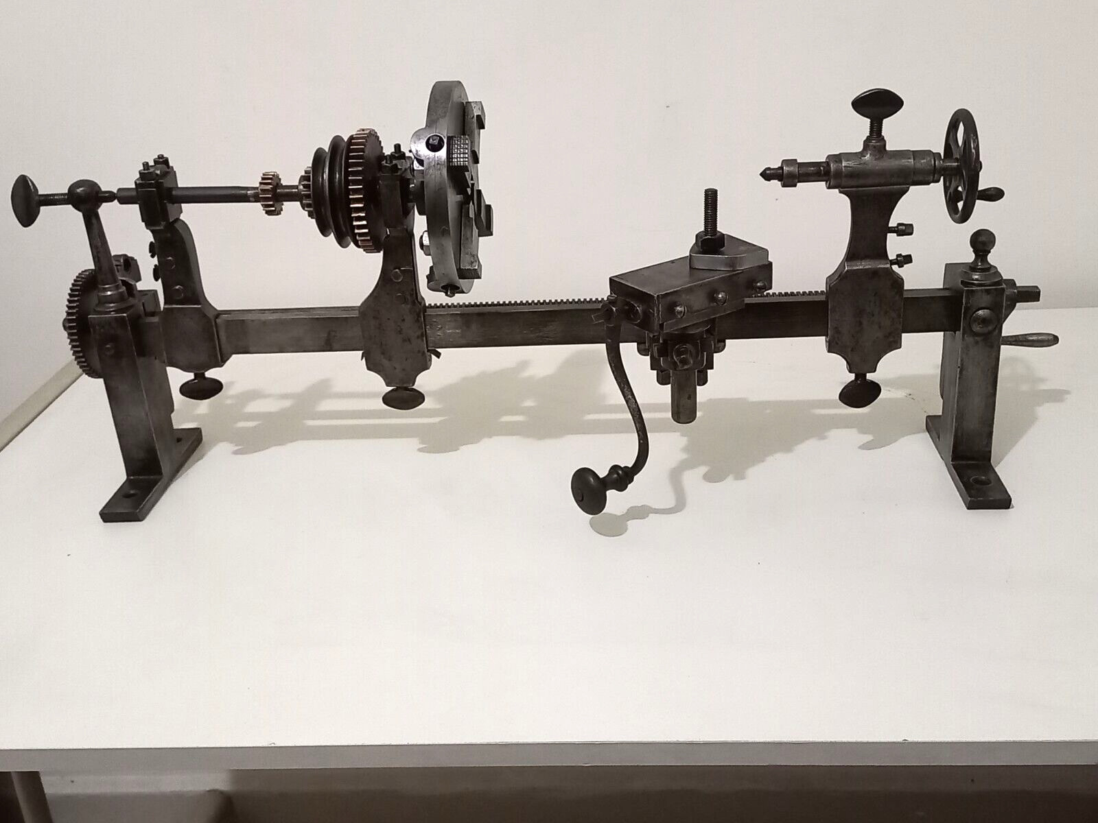 Earliest rose engine lathe ever found 1600’s – A real museum piece