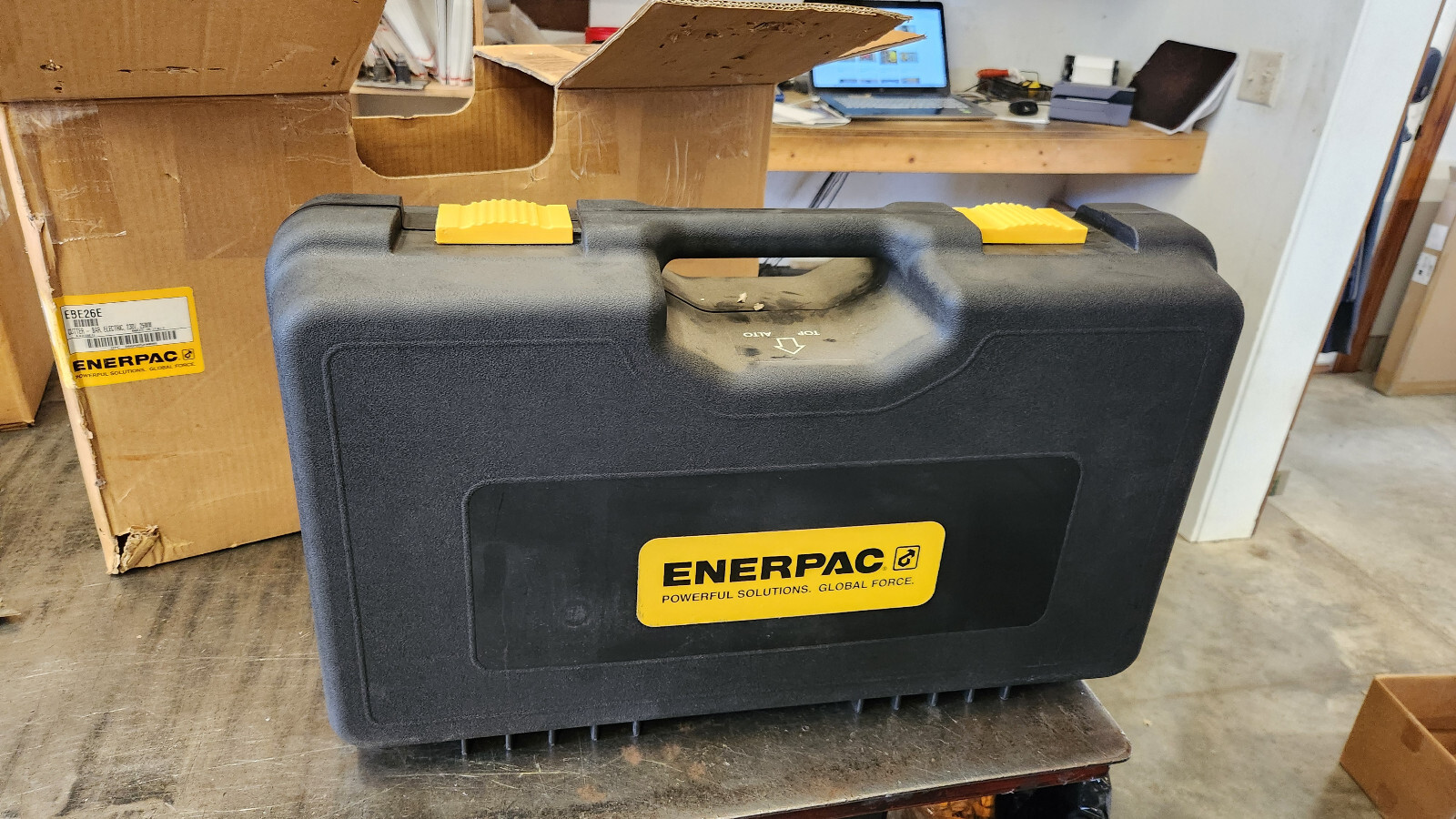 ENERPAC EBE26E 230V 37-Ton Electric Bar Cutter, 26mm/1.02″ Dia Cap. NEW IN BOX