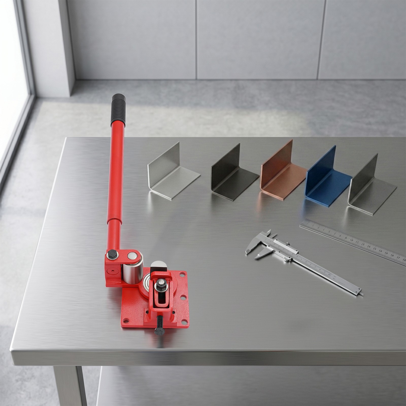 Manual Flat Bar Bender, Sheet Metal Bending Tool, Flat Metal Bending Tool