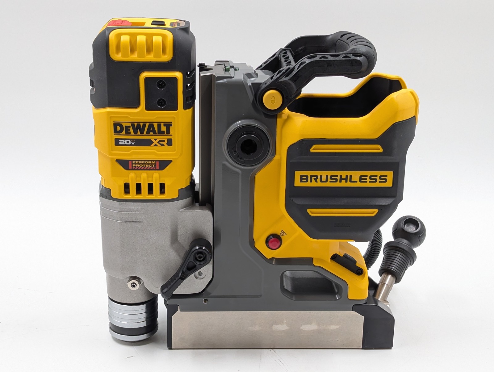 DeWalt Cordless Brushless Magnetic Drill Press Kit w/Hard Case (DCD1624) Yellow