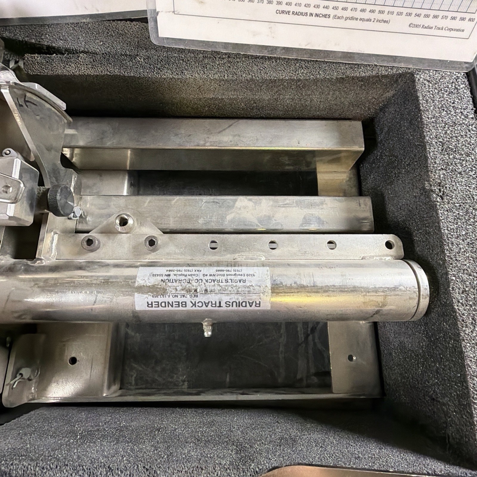 Townsend D150 Radius Track Bender