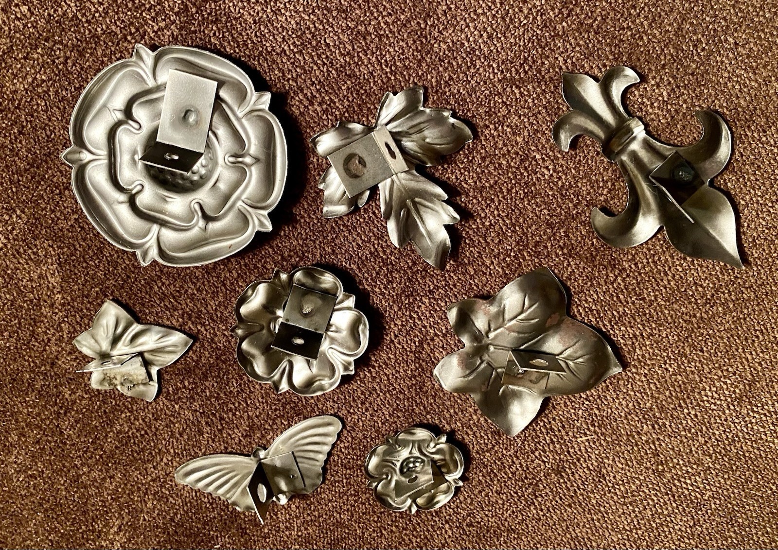 Vtg 70s MetalCraft Wrought Iron Handicrafts Practical Workshop Tool Set & MORE!!