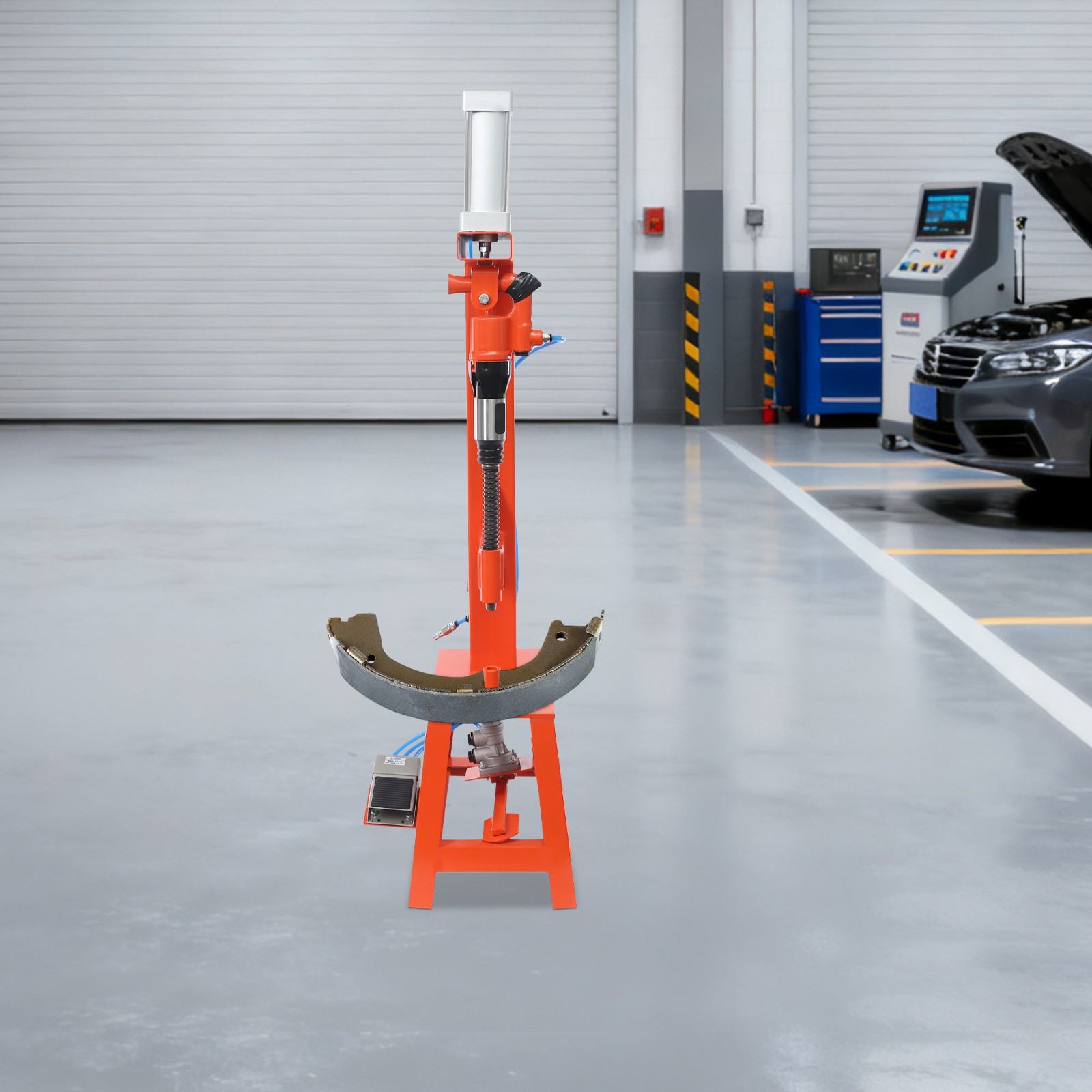 Pneumatic Shovel Brake Pad Riveting Machine, Brake Pad Riveter Shovel Machine