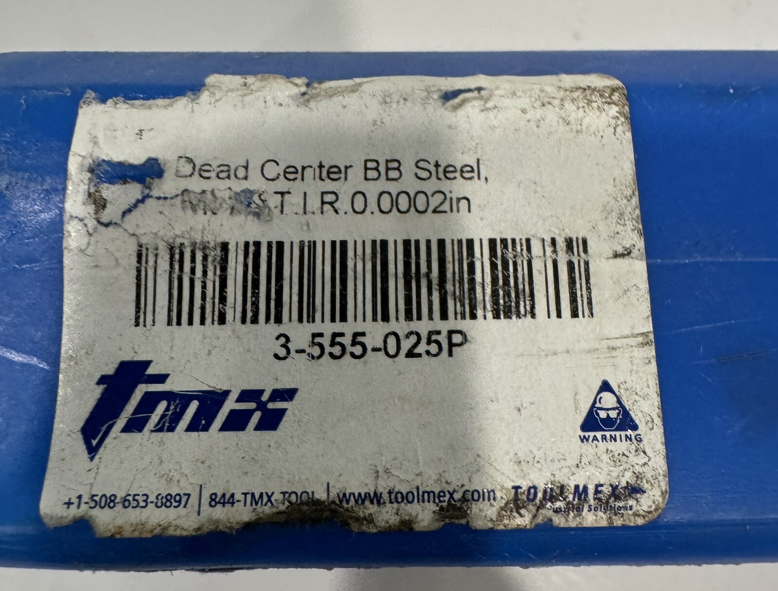 TMX 3-555-025P Dead Center Steel BB MSC Lathe 00080051 NEW! FREE SHIPPING!