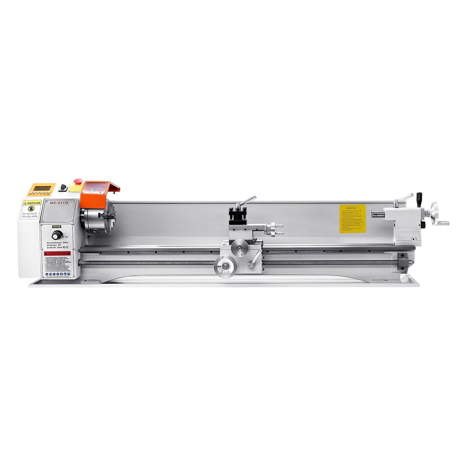 VEVOR Metal Lathe Machine 8.7 x 39in Precision Bench Power Metal Lathe Automatic