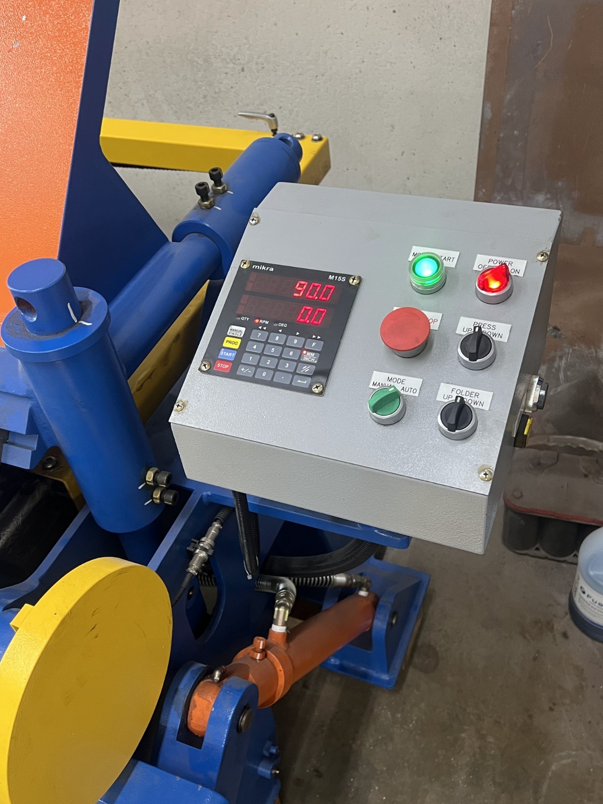 PPI ProFab Power Folder – CNC Hydraulic Box & Pan Finger Brake 6′ x 16ga
