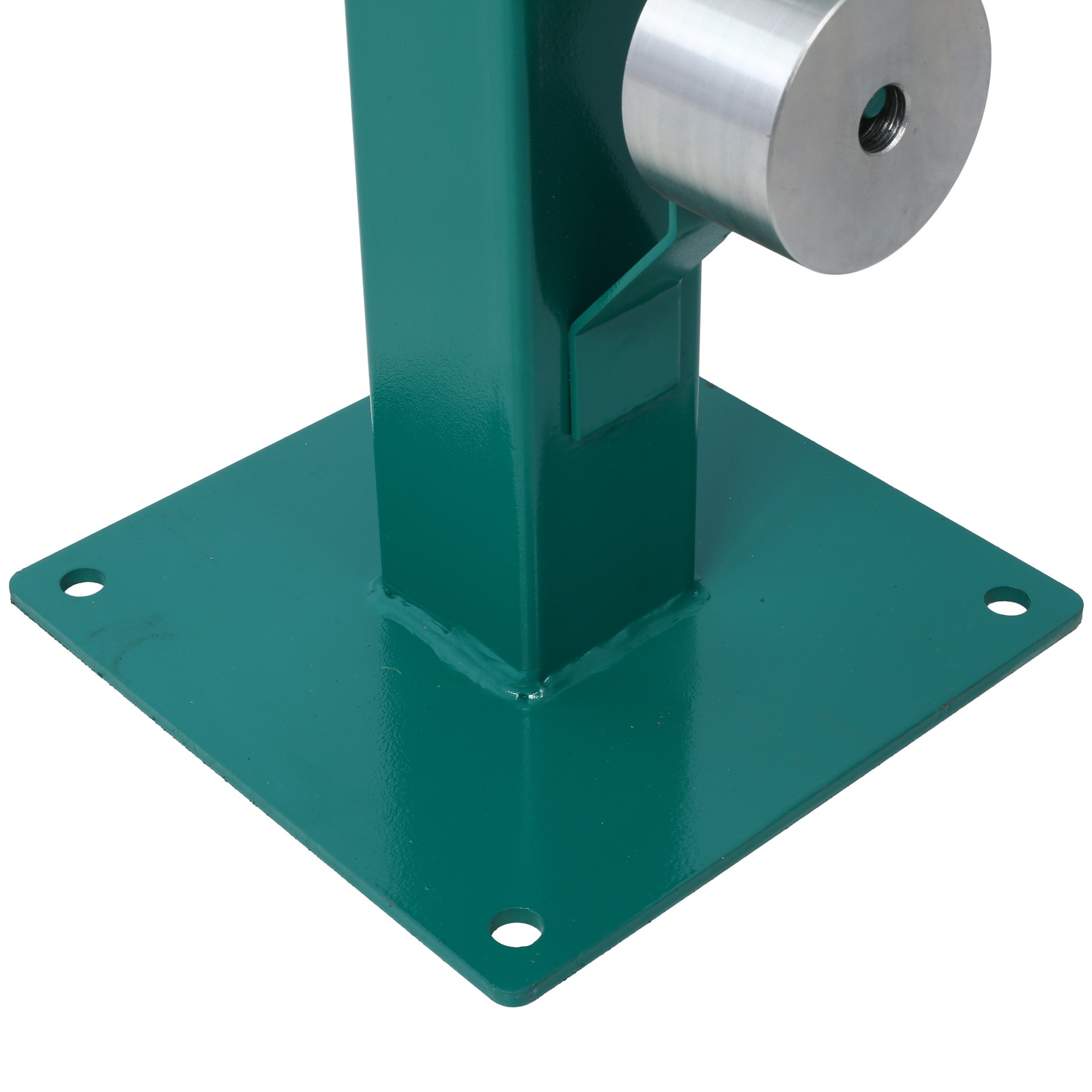 Green Pedestal Floor Compact Bender 7-Dies Versatile 44 Ft. Mount Telescoping Ha