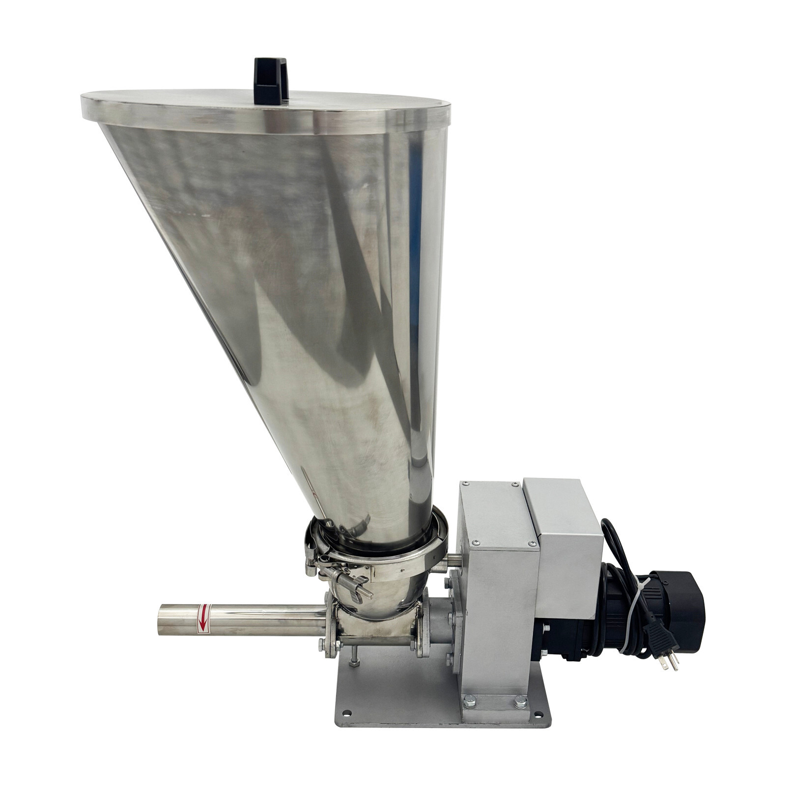 Screw Feeder Stainless Steel 0.6-3kg/h Granules Feeding Machine Materials Feeder