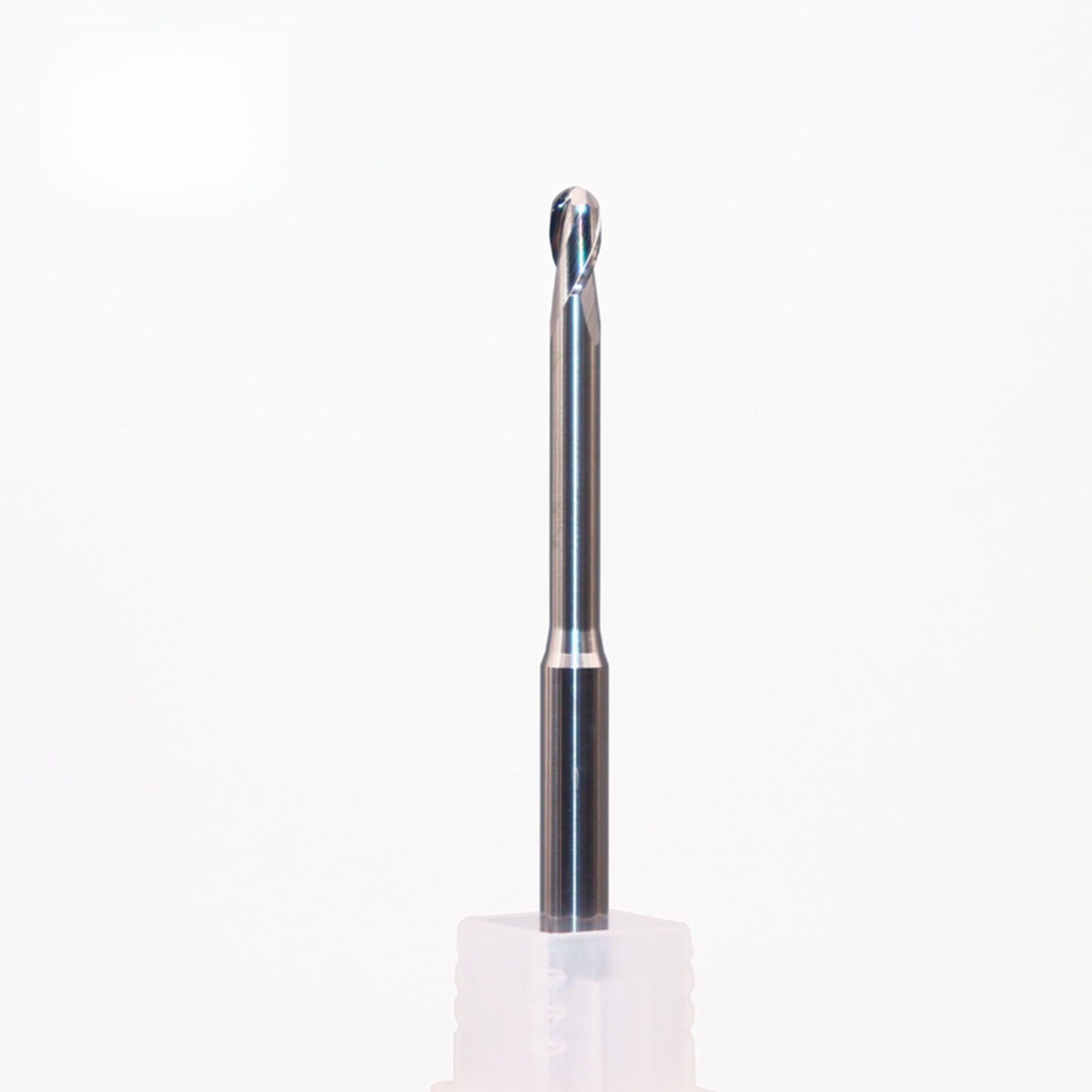 HRC60 Carbide Micro End mills Dia R0.15~R1.5 Long Neck Ball Nose Milling Cutter
