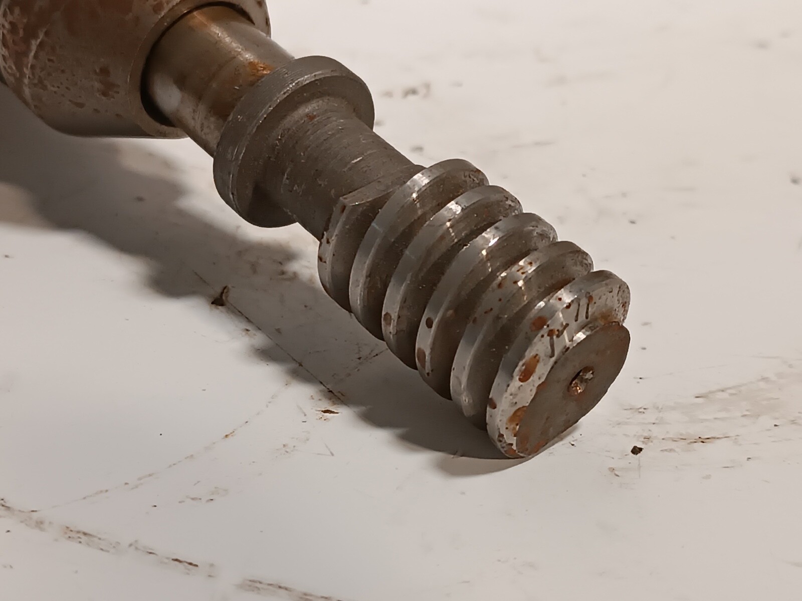 Shaft or Spindle for a Surface Grinding Machine 10 inches by 4 inches, as shown