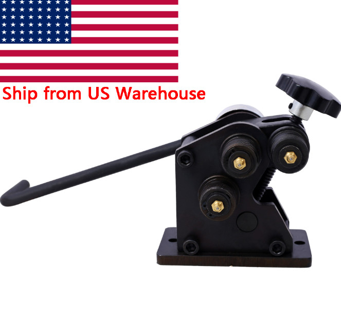 3″ Manual Ring Roller Bender, Hand Crank, For Round & Flat Steel
