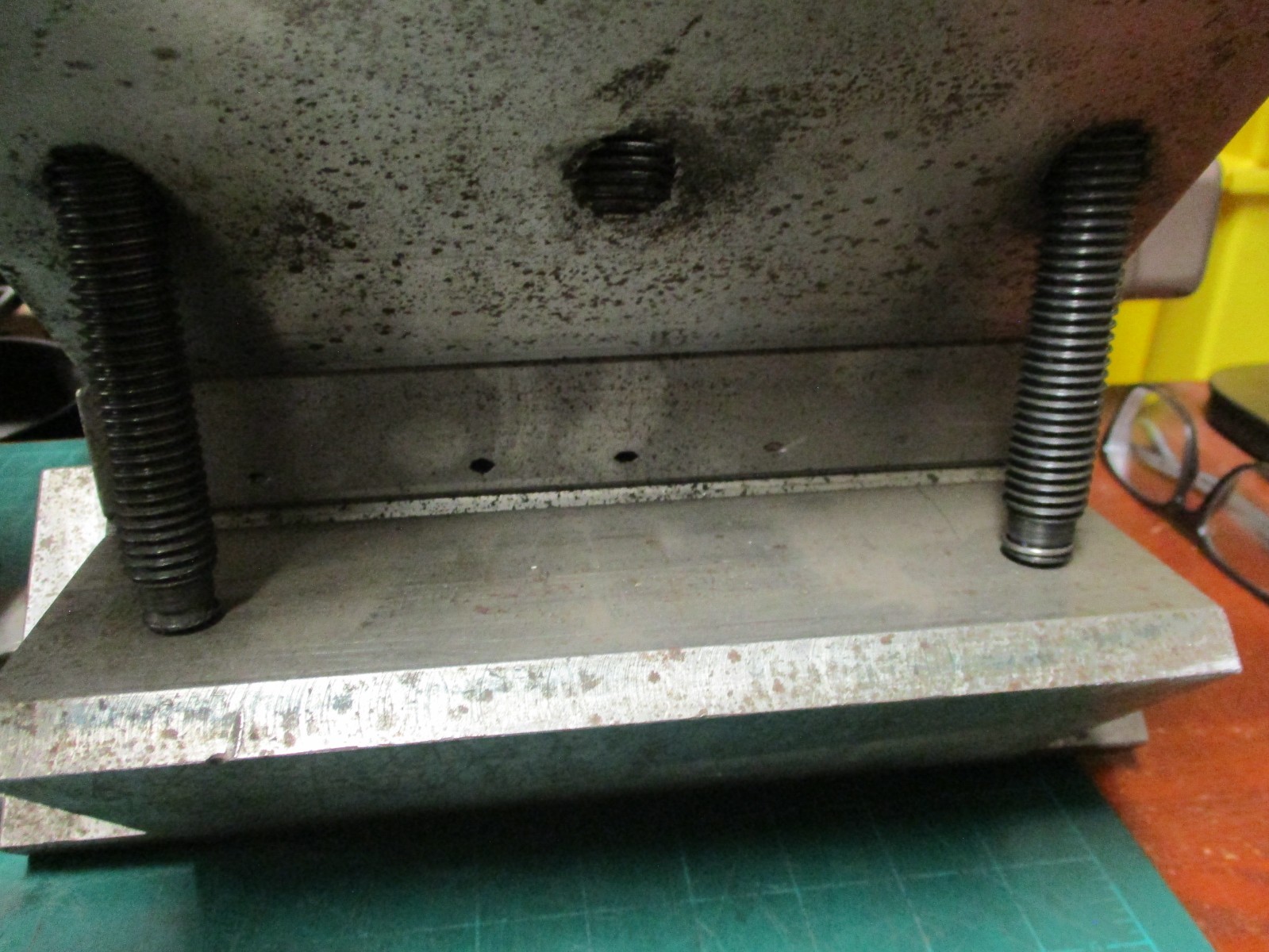 MACHINIST TOOLS * HEAVY DUTY V-BLOCKS * PAIR * SHOP MADE
