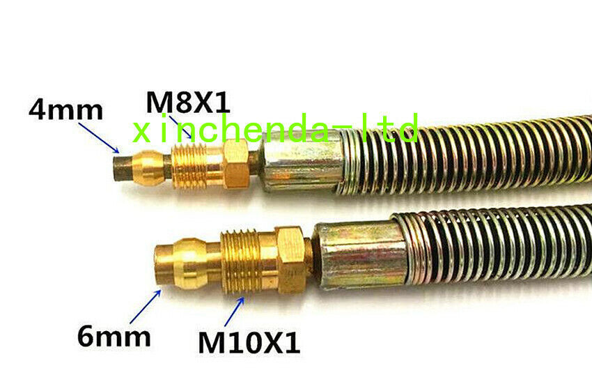 Metal Spring Cloth Sheath Hose Milling Machine Oil Tube Line 4mm For Bridgeport
