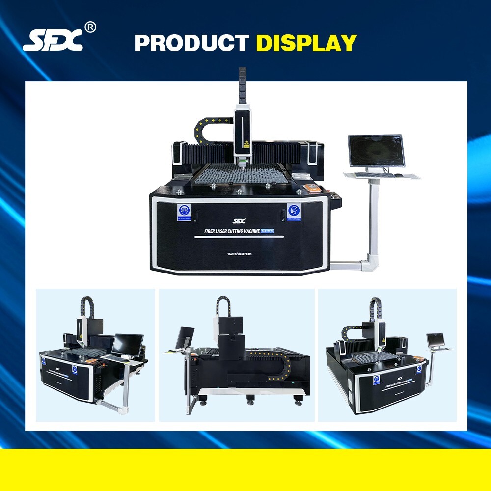 SFX 1500W Fiber Laser Cutting Machine 900x1300mm Metal Sheet Cutting Machine