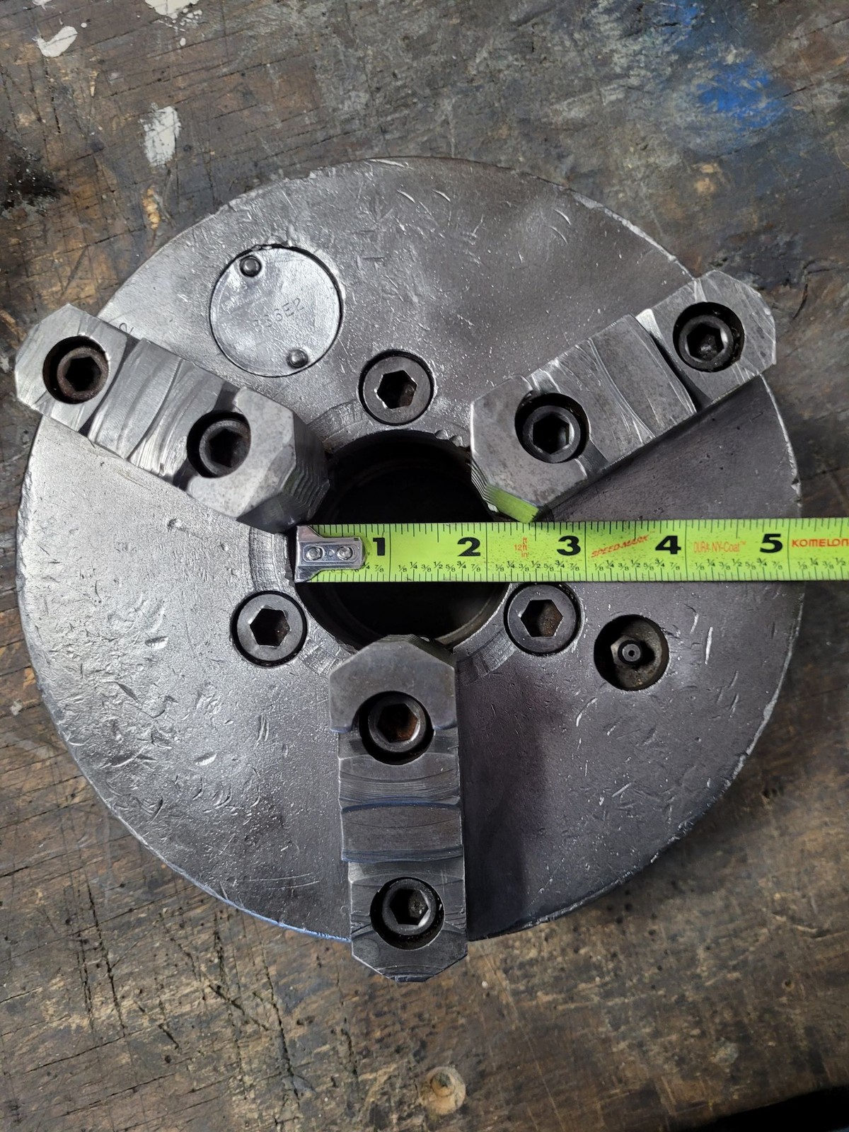 8in Cushman – 3 Jaw Chuck