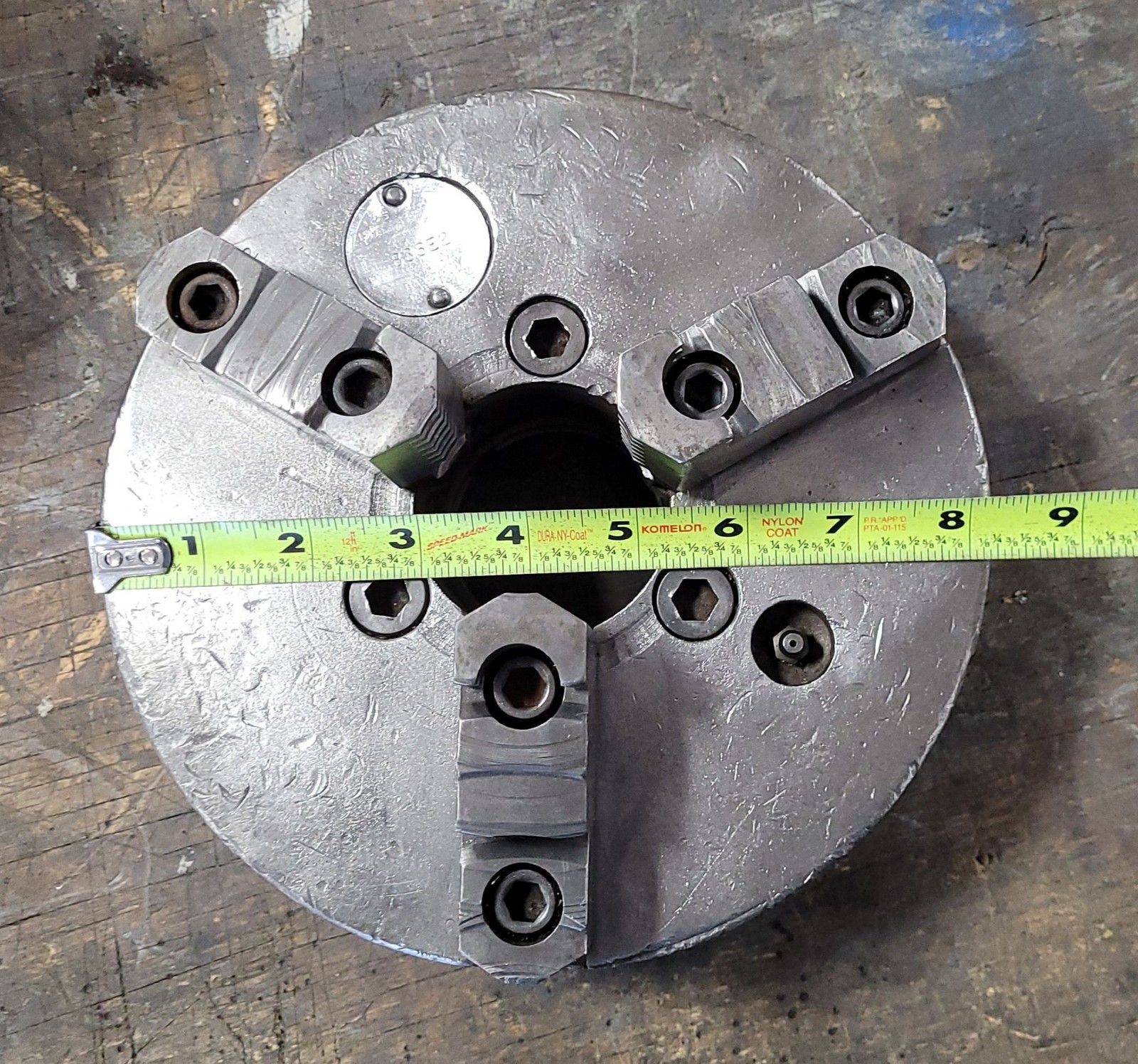 8in Cushman – 3 Jaw Chuck