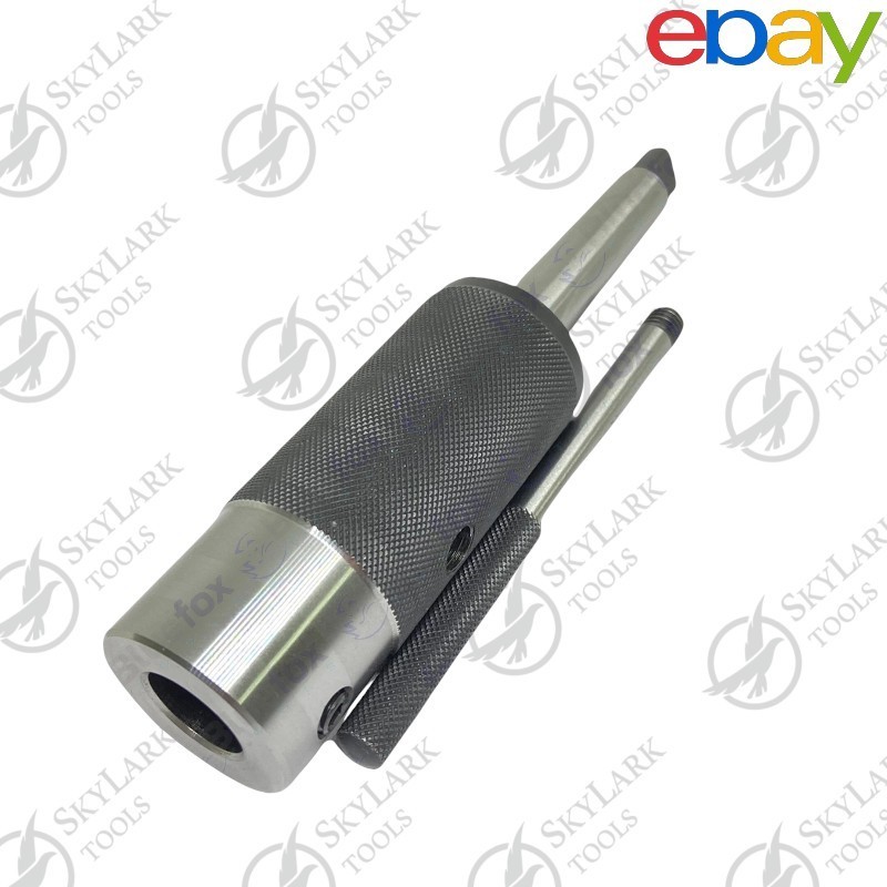 MT2 Sliding Floating Lathe Tailstock Tap & Die Holder Set 9Pc | Morse Taper MT2