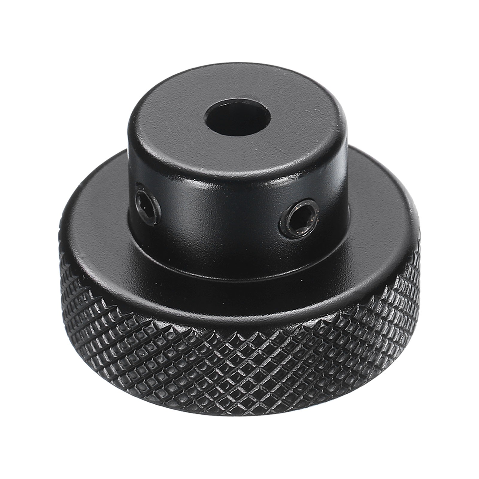 Aluminum Alloy Handwheel 30mm OD 4mm Bore Hand Wheel for Lathe, Black