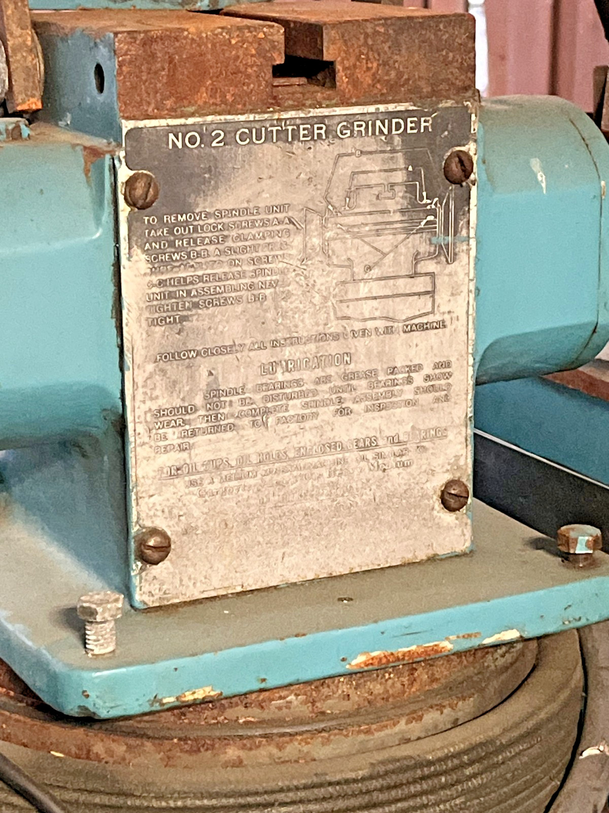 1955 Cincinnati No. 2 Cutter & Tool Grinder – Industrial Toolroom Grinder