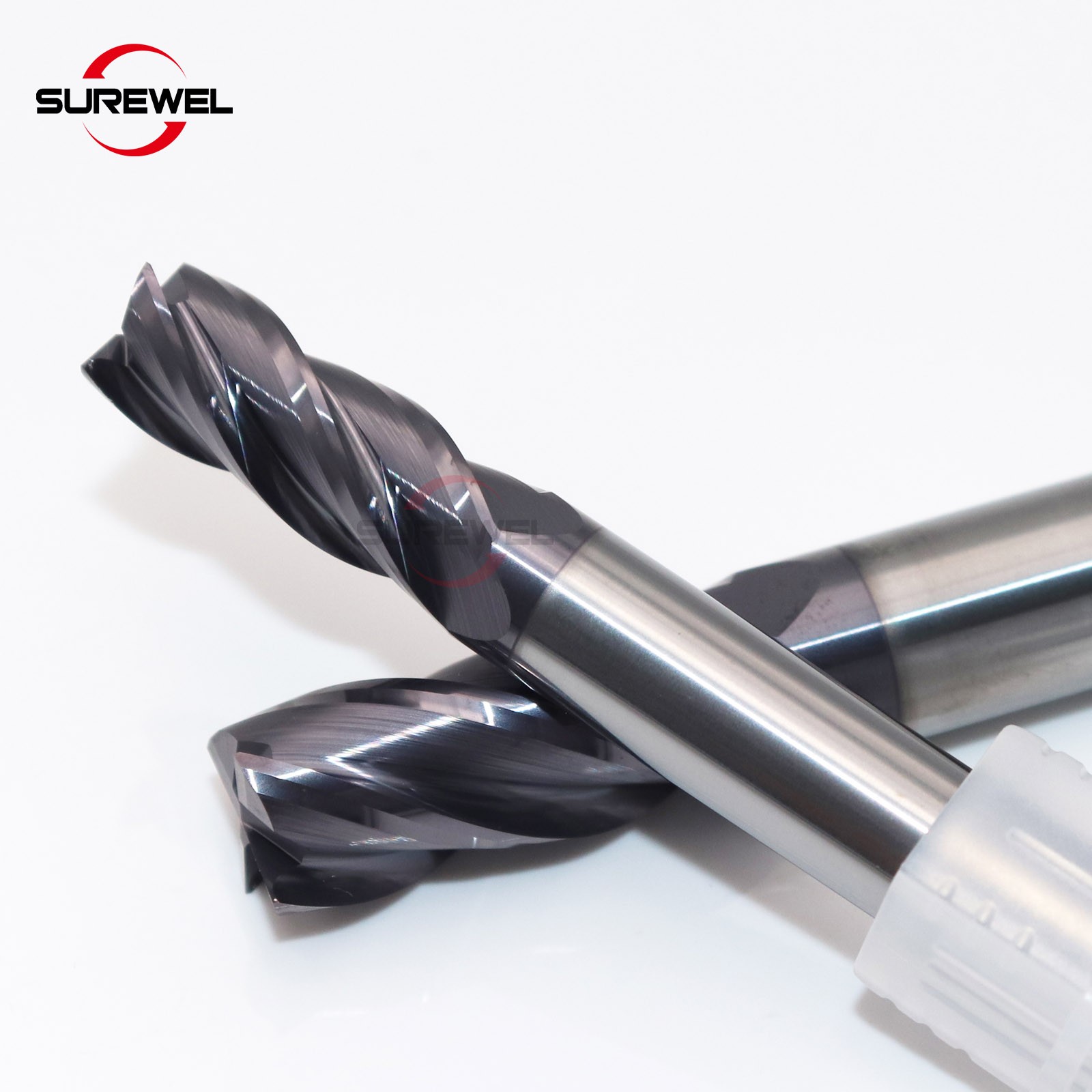 Endmill Alloy Steel Milling Cutter HRC55 4 Flute CNC Metal Cutter Milling Tools