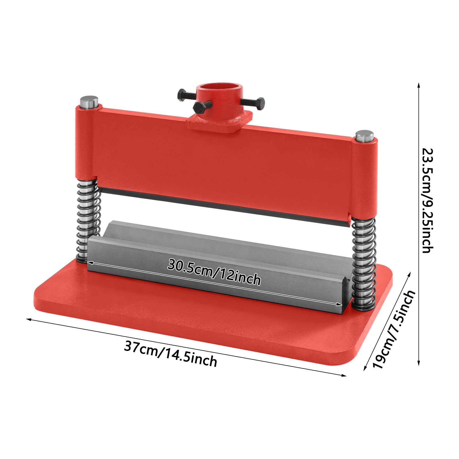 14.5*7.5*9.25in Red 45#Steel Press Brake Attachment For Hydraulic Shop Presses