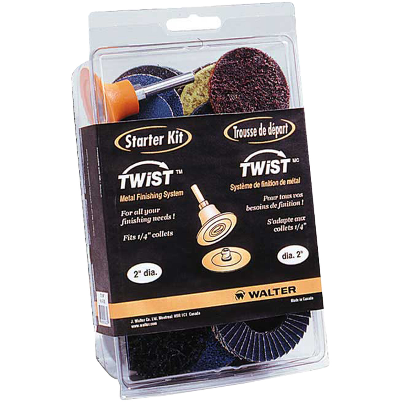 Walter 04Z992 2″ Twist Starter Kit