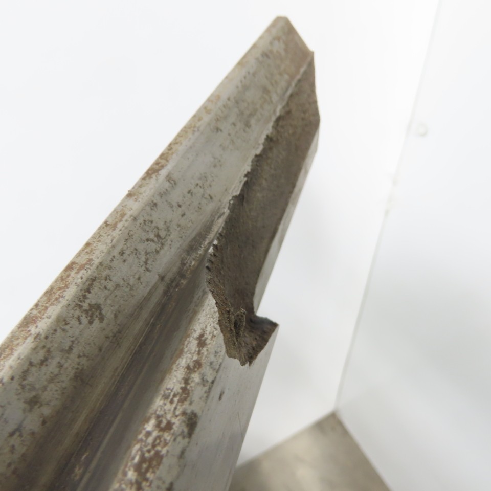 72-1/2″ Long Press Brake 90° V-Forming Angle Die Block 1/2″ Tang 2-3/8″ Tall