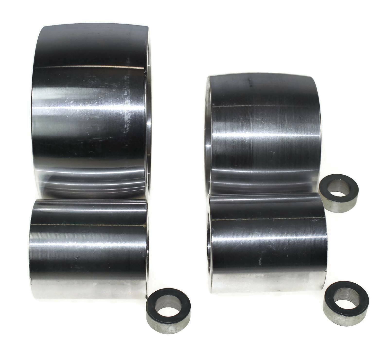 Belt Grinder 2″x72″ Wheel Set knife Grinder 4″ Drive 7/8″ Bore 3″ Track 2″ Idler