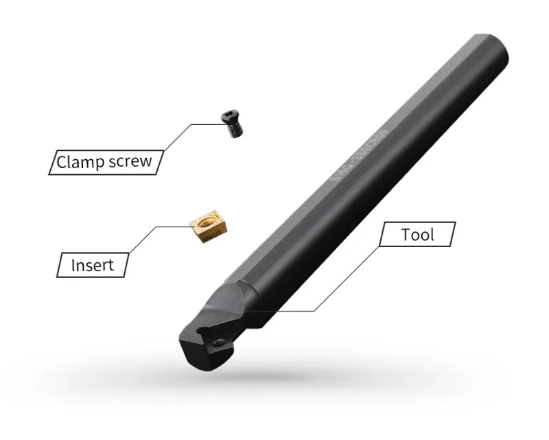 Internal Turning Tool Lathe CNC Cutter Bar S12M/S14N/S16Q/S20R/S25S-SSSCR09