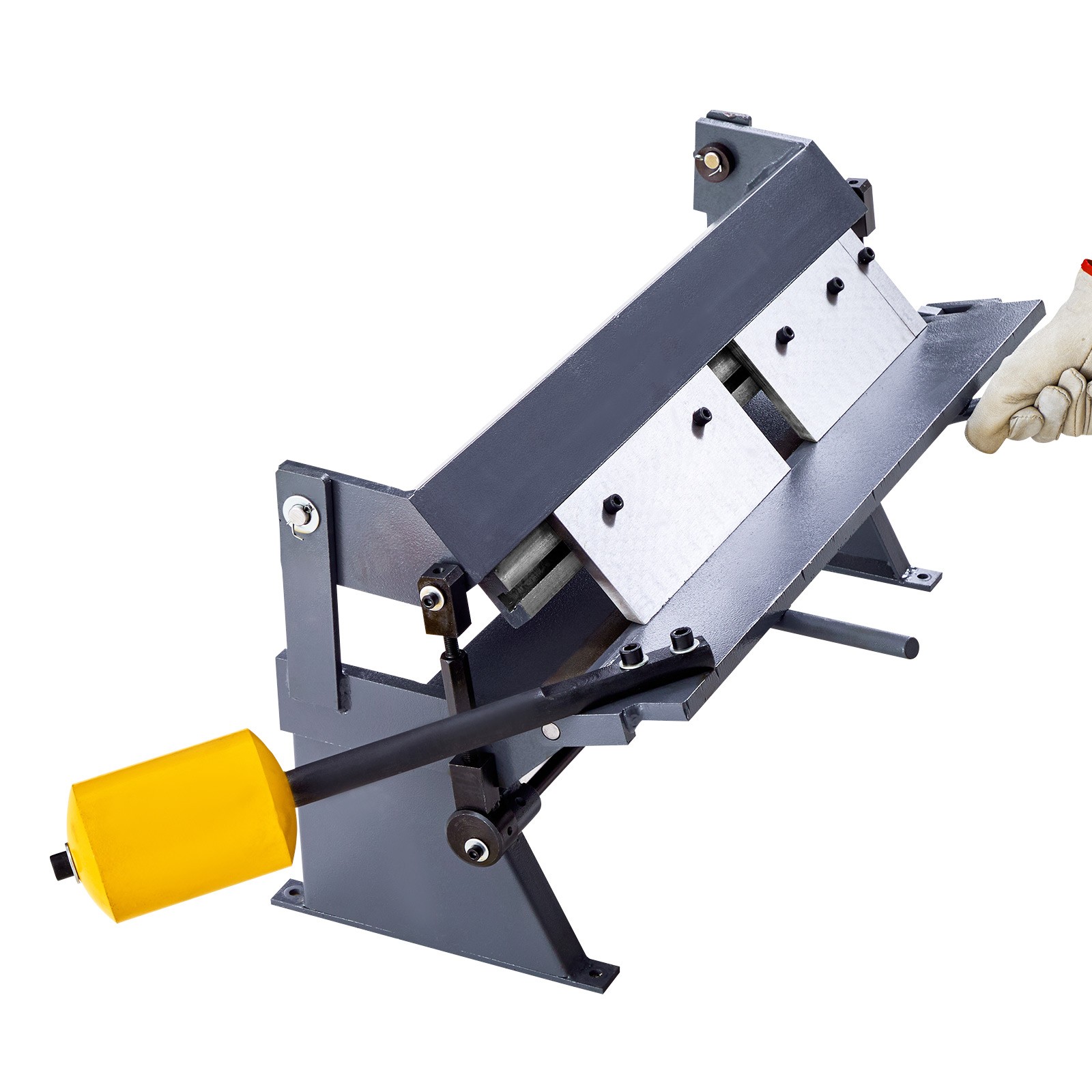 24 in Box and Pan Brake 0-135° 14 Ga Sheet Metal Bending Brake Bender 5 Fingers