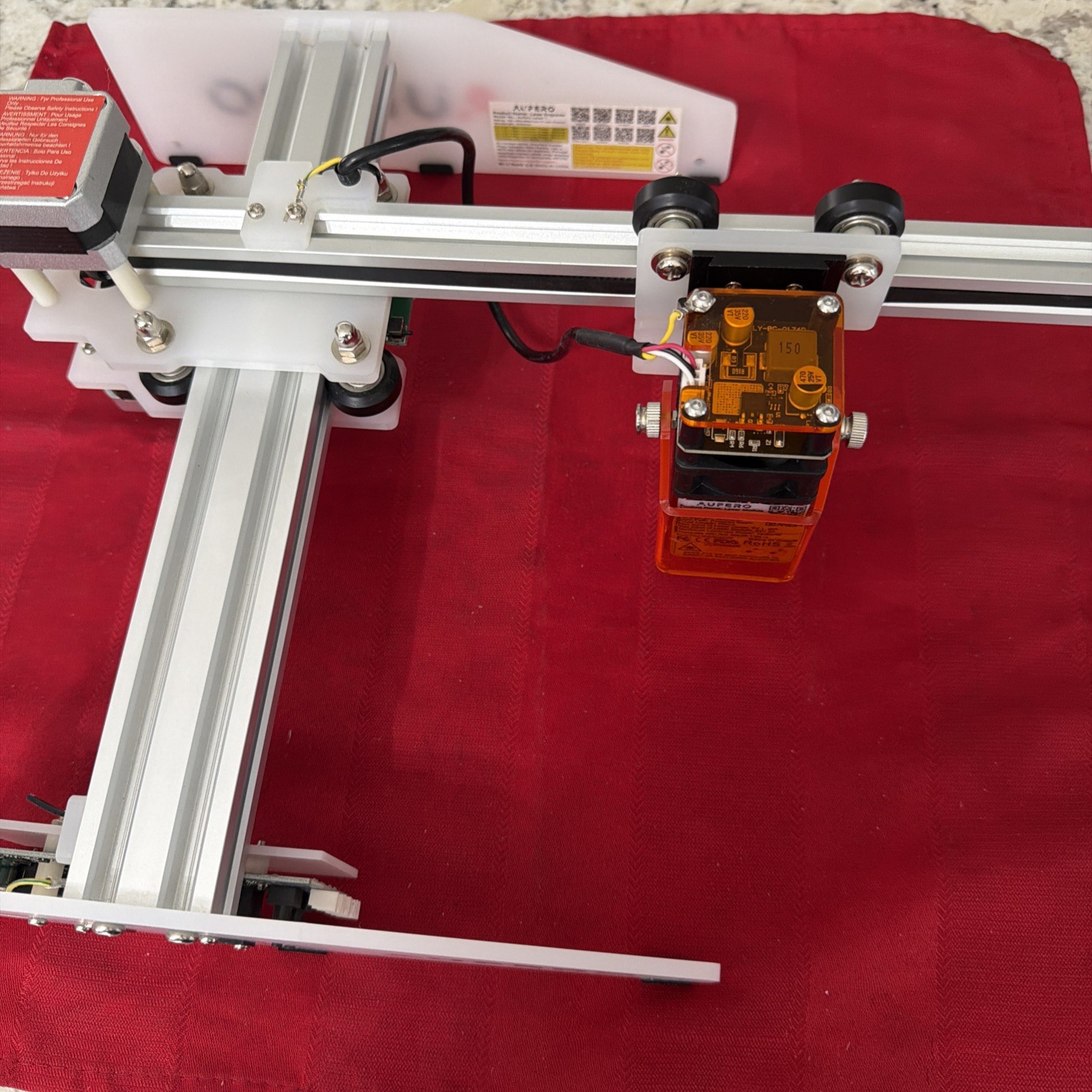 Aufero Laser 1 Engraver LU2-2 Untested No Charging Cable /Parts Only “As-Is”.