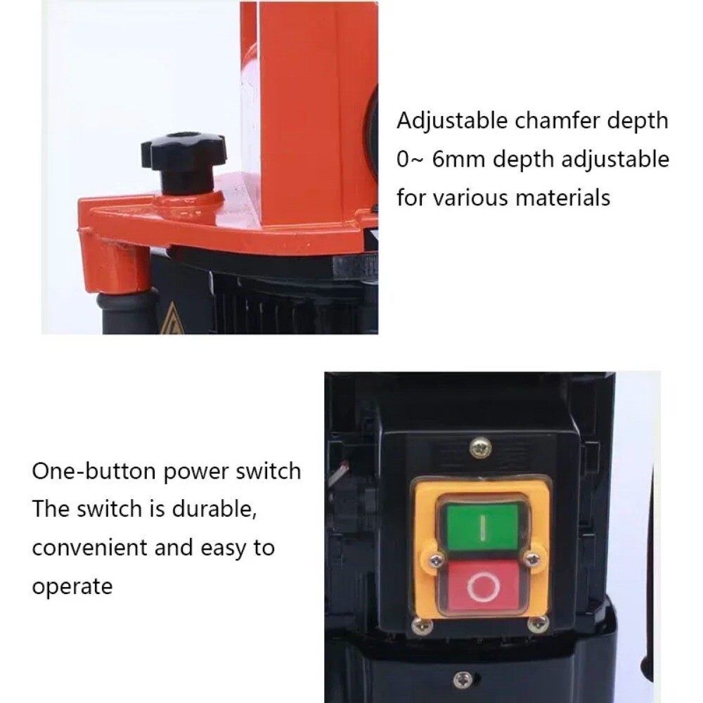 HY-700 Portable Chamfering Machine Portable 0-6mm Force Chamfering Tool