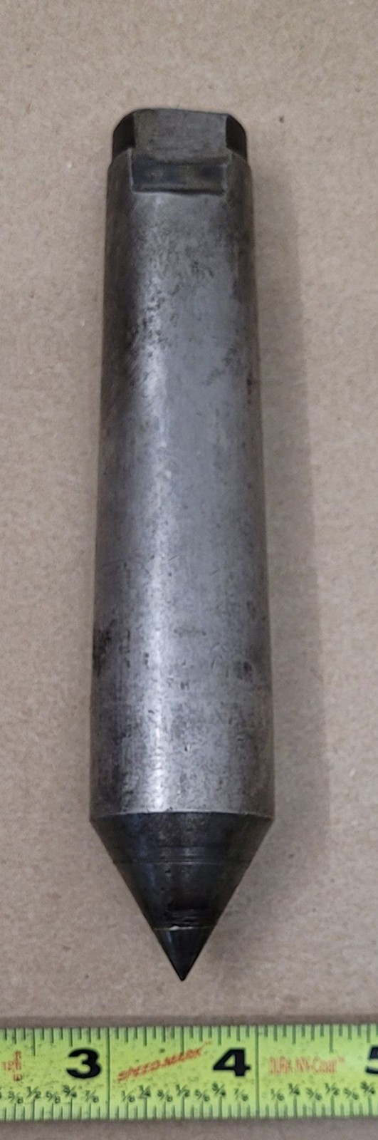 Dead Center – 4 Morse Taper – 6in Long