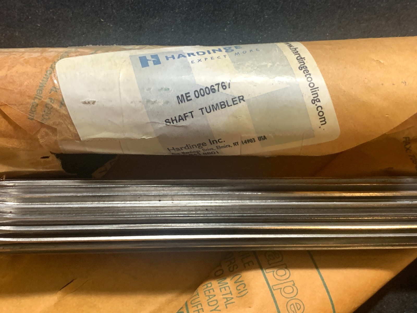 HARDINGE HLV-H LATHE TUMBLER SHAFT ME 0006767 NEW OLD STOCK