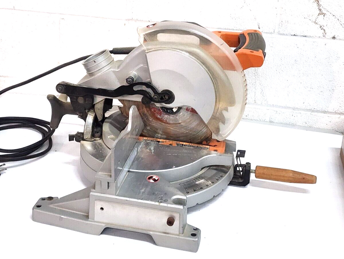RIGID 10″ COMPOUND MITERSAW MS1065LZA 120V AC 15 AMPS