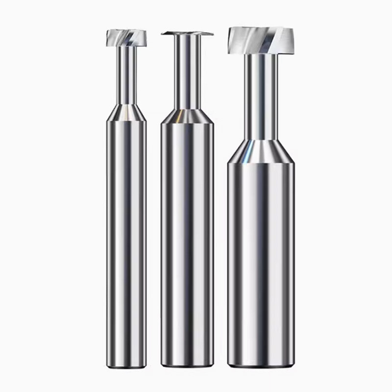 Solid Carbide T-slot Milling Cutter Metalworking Cutter Tool End mill 30 Degree
