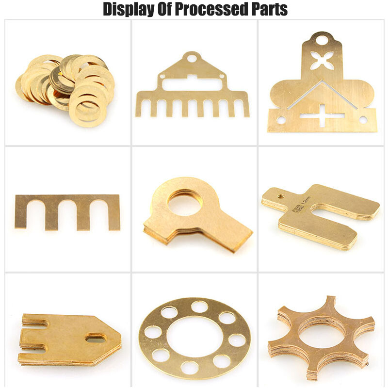 Brass Metal Sheet Plate Guillotine Offcuts – Thickness 0.5mm to 6mm & Every Size