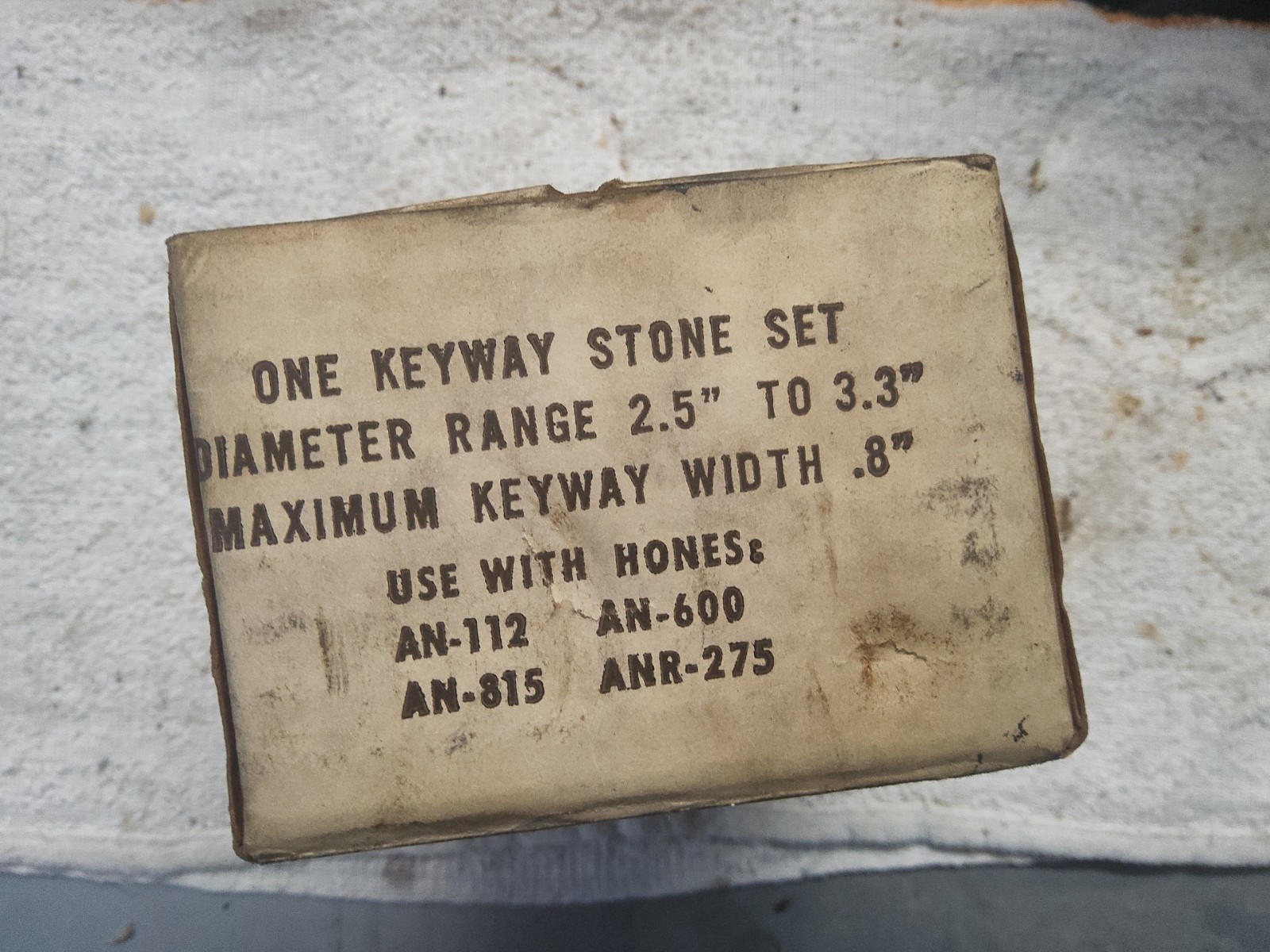 SUNNEN GY25-A47 Cylinder Honing/Hone Stone Set